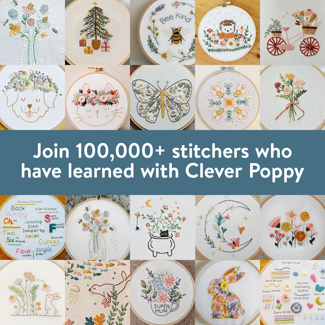 The Flower Stall Embroidery Kit