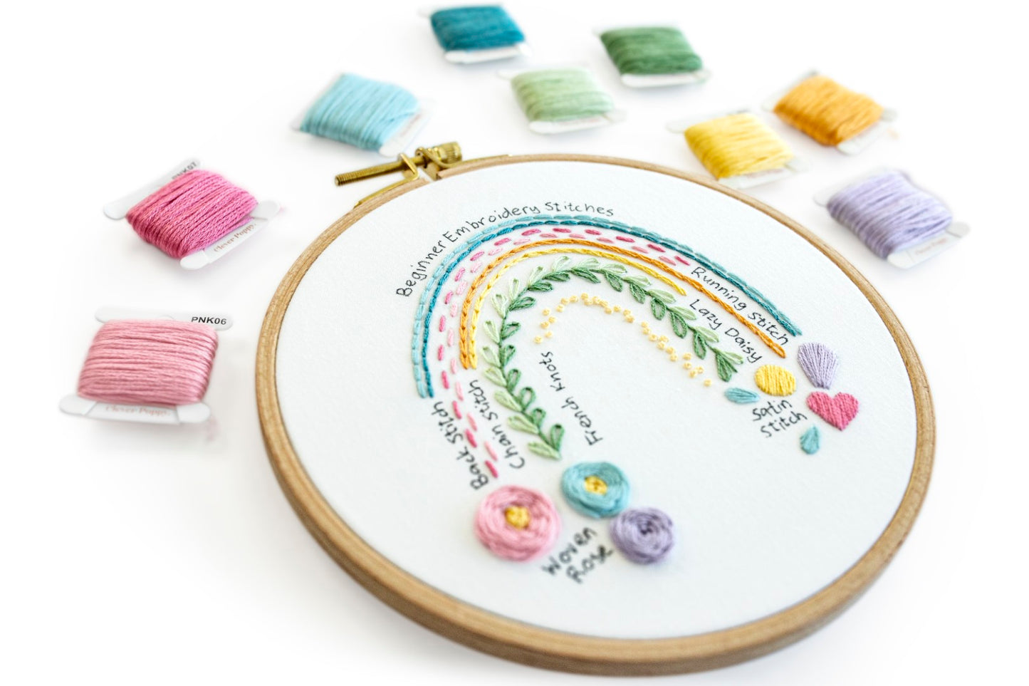 Rainbow Stitch Sampler Beginner Kit