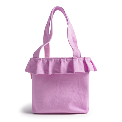 Purple trick-or-treat bag