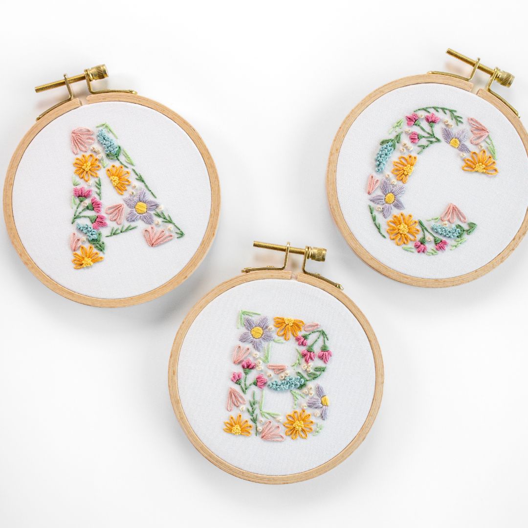 Floral Alphabet Beginner Kit