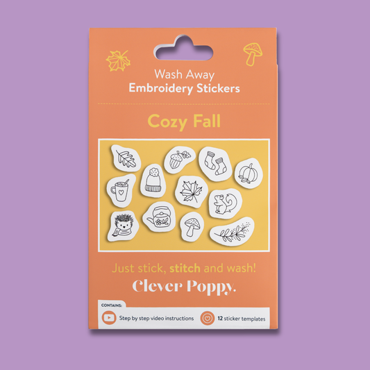 Cozy Fall Wash Away Stickers Pack