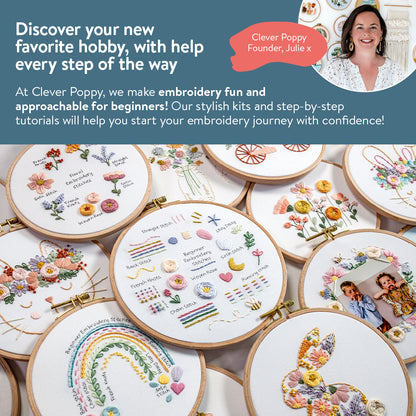 Bee Happy Kitchen Towel Beginner Kit