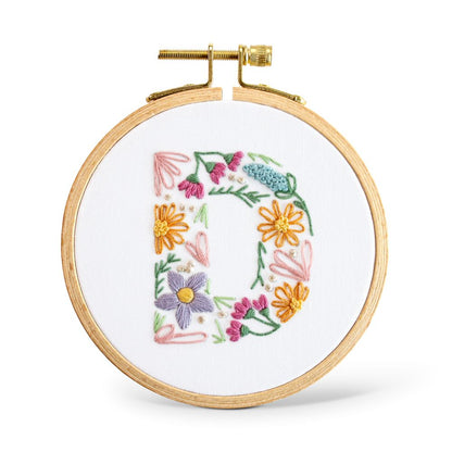 Floral Alphabet Letters