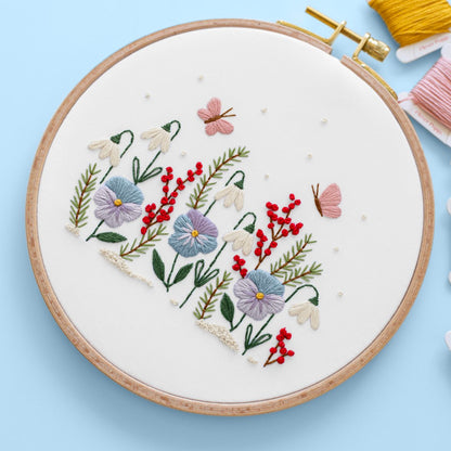Winter Floral Row Beginner Kit