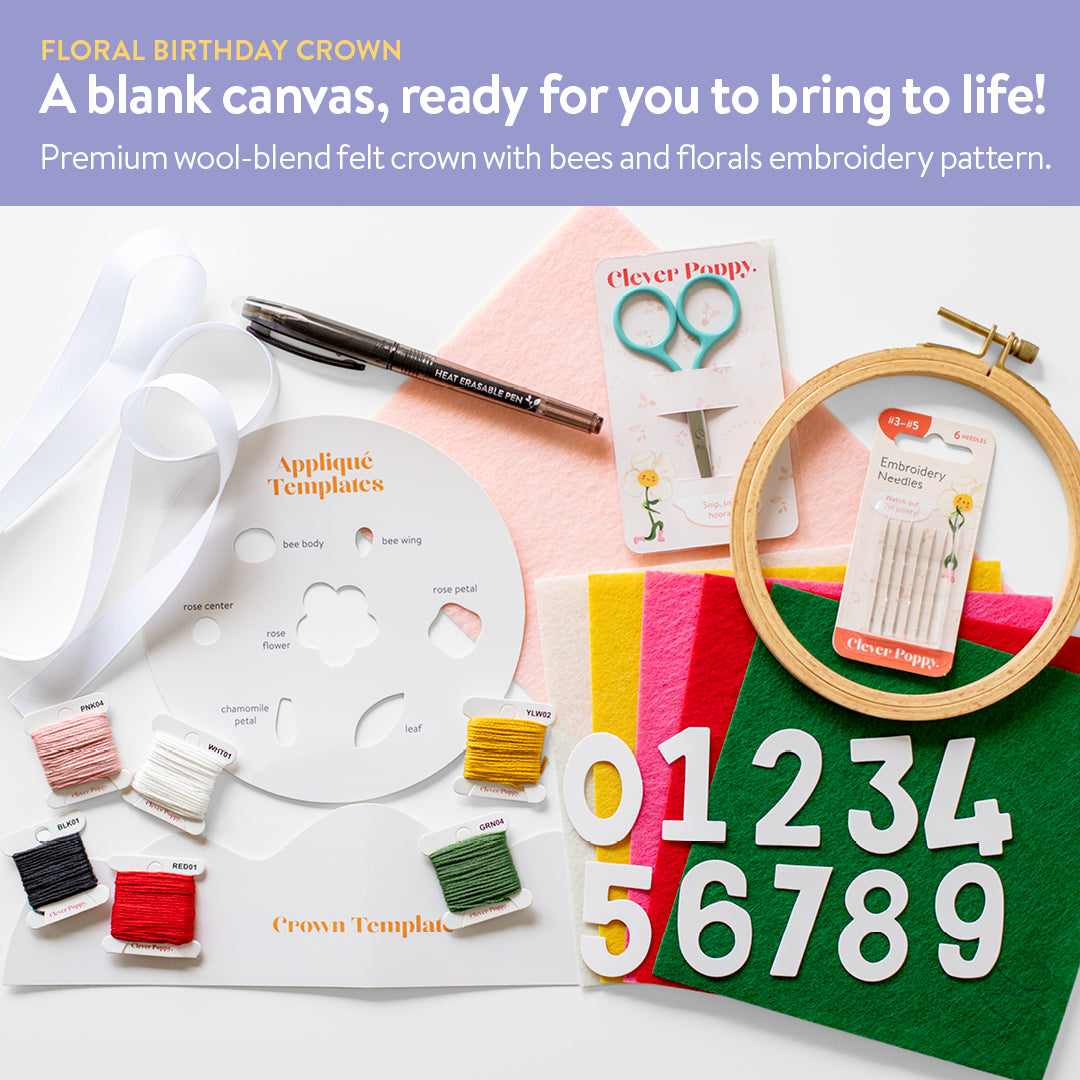 Floral Birthday Crown Beginner Kit