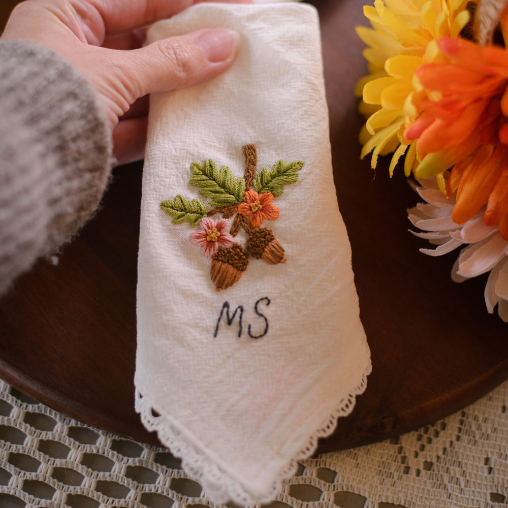 Personalized Fall Handkerchiefs Beginner Kit