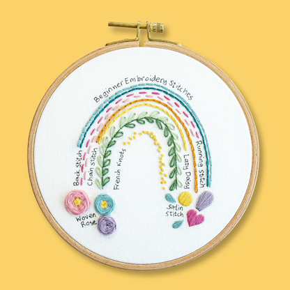 Rainbow Stitch Sampler Beginner Kit