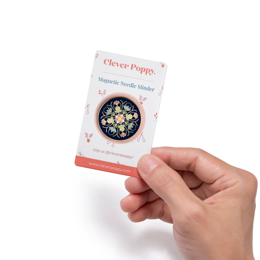Midnight Mandala Magnetic Needle Minder
