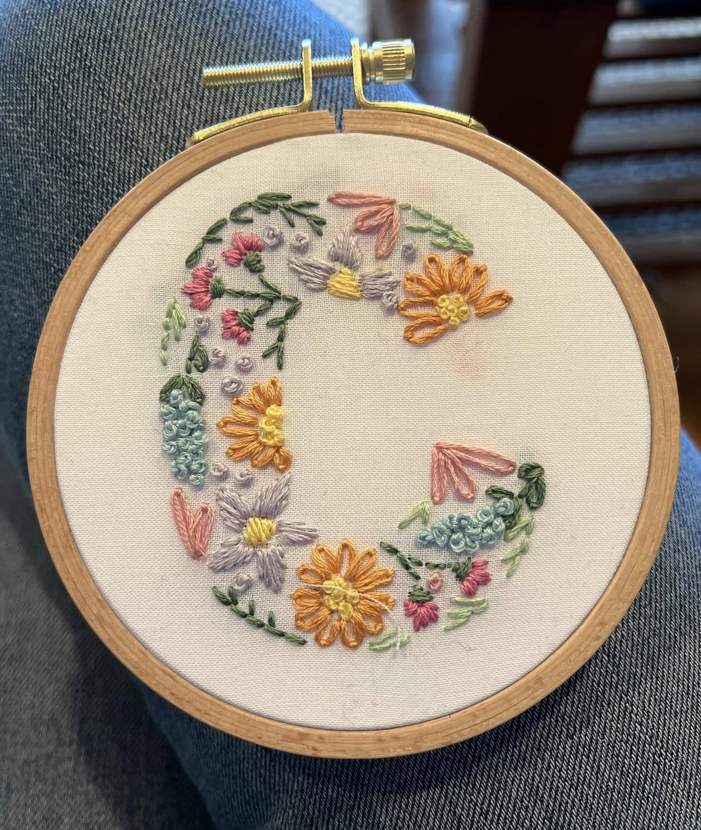 Floral Alphabet Letters