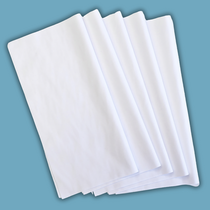 Five Piece Cotton Pack White