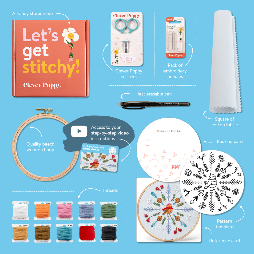 Winter Mandala Beginner Kit