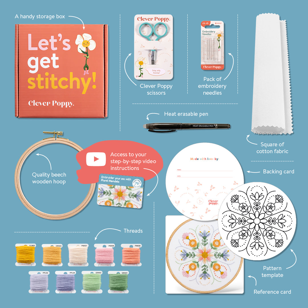 Floral Mandala Beginner Kit