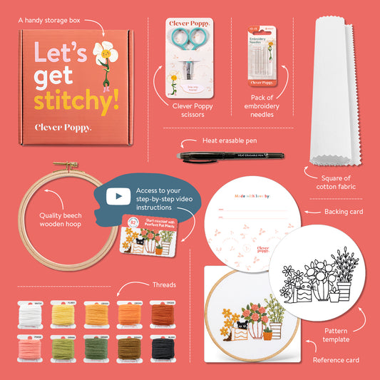 Purrfect Pot Plants Beginner Kit