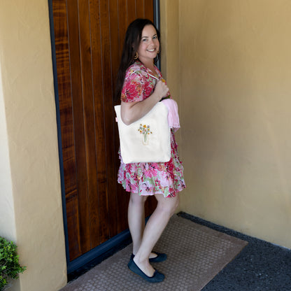 Bee Happy Tote Bag Beginner Kit