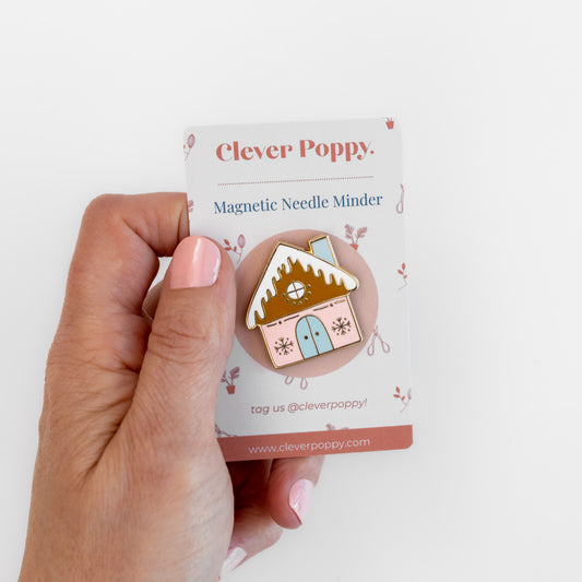 Gingerbread House Needle Minder