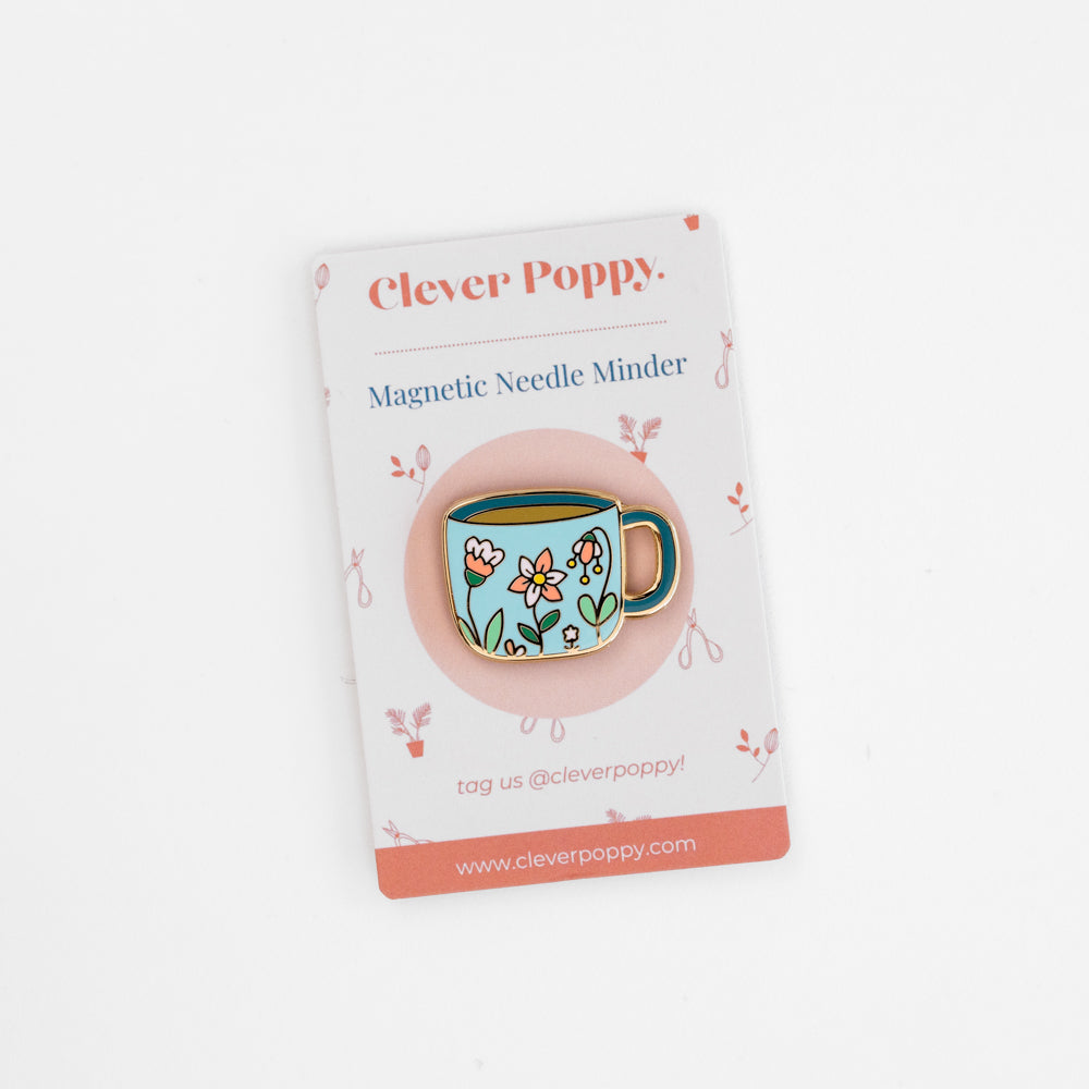 Teacup Magnetic Needle Minder